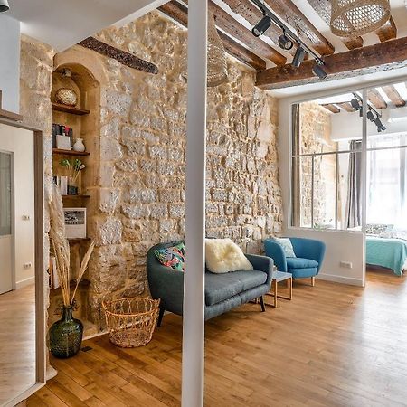 New Stunning 4 Bdrs Apt, With Ac - Le Marais Paris Exterior foto