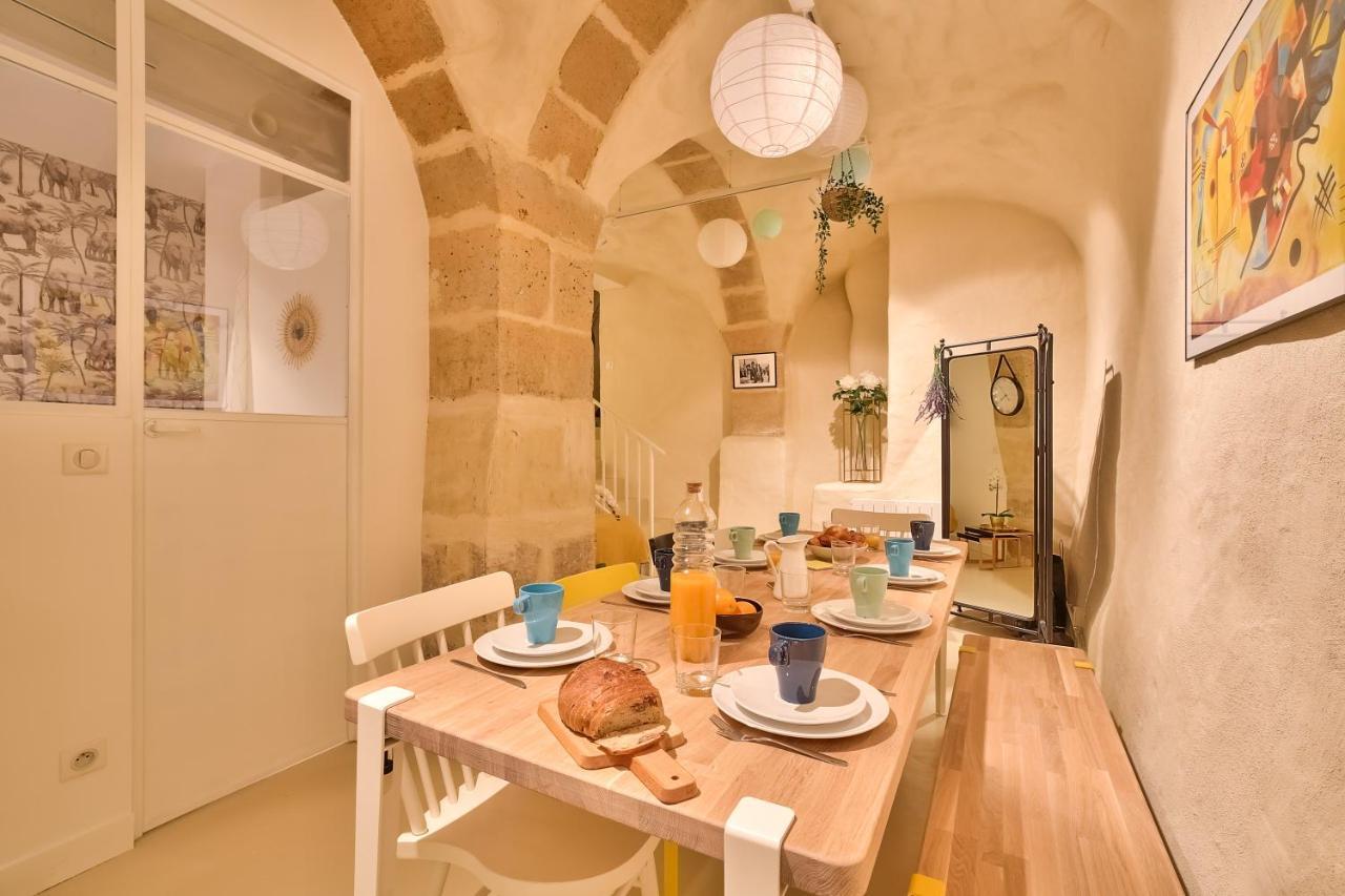 New Stunning 4 Bdrs Apt, With Ac - Le Marais Paris Exterior foto