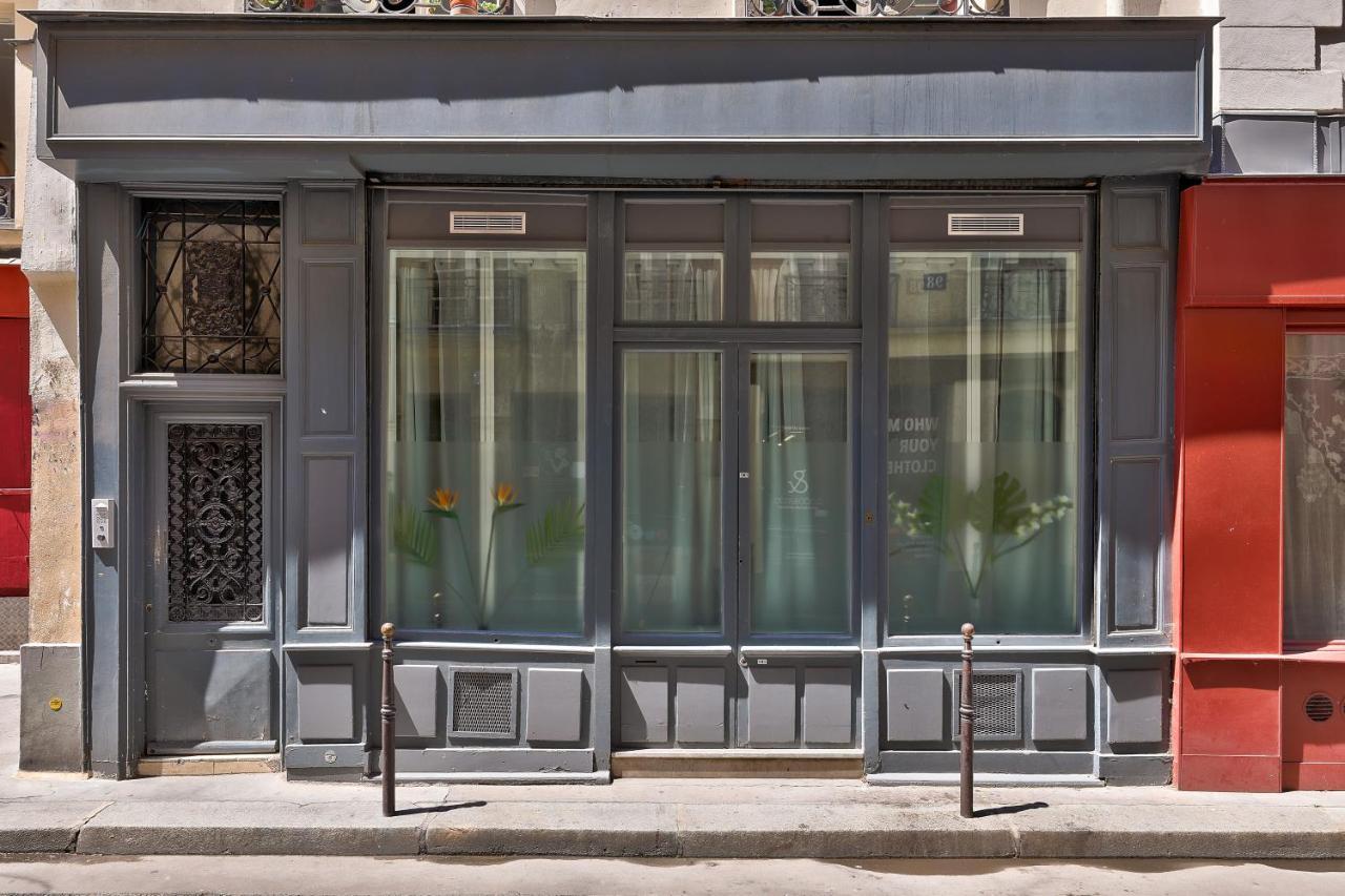 New Stunning 4 Bdrs Apt, With Ac - Le Marais Paris Exterior foto