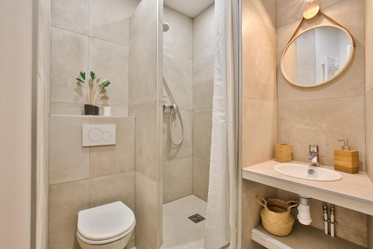 New Stunning 4 Bdrs Apt, With Ac - Le Marais Paris Exterior foto
